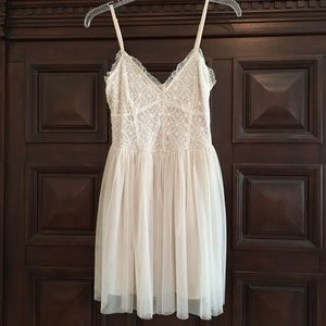 Ivory Lace Dress